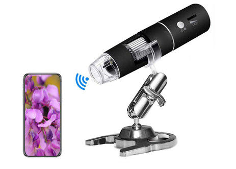 品質  LED USB Wifi Optical Digital Microscope 1080P HD 2MP 1000X Monocular 工場