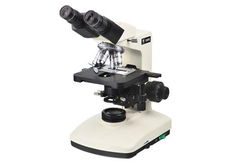 品質  WF10X/18mm 40X 100X Student Biological Microscope Biology Discussion 3W LED 工場
