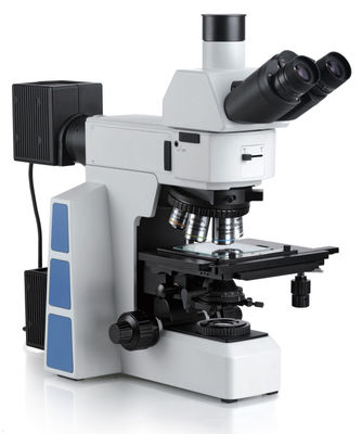 品質  Trinocular Dark Field Microscope Optical Camera 50X Objective DIC Metallurgical 工場