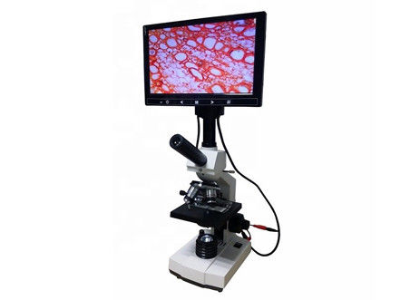 WF10X 2000Xの実験室の生物顕微鏡Lcdデジタルの顕微鏡血球分析