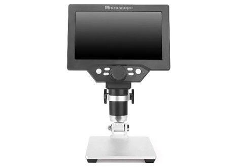 LCD 7インチの無線光学デジタル顕微鏡12MP 1200X 8 LEDライト