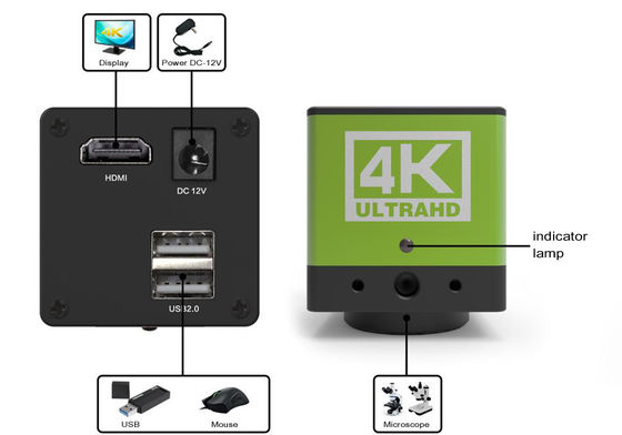 動的広の4K HDデジタル カメラの顕微鏡の付属品HDR