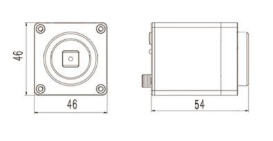2M HDMIデジタル カメラの顕微鏡の付属品のクロスヘアの表示