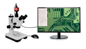 2M HDMIデジタル カメラの顕微鏡の付属品のクロスヘアの表示