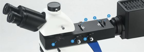 50X 1000Xの双眼光学金属顕微鏡のTinocularの明るい暗視野
