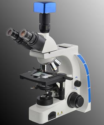 Trinocular生物的Lcdの無線顕微鏡のデジタルWF10X 20mm段階の対照